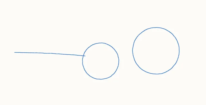 How to draw an axolotl, step 1: head, body and tail guides